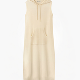Pointelle Rib-knit Detailed Dress