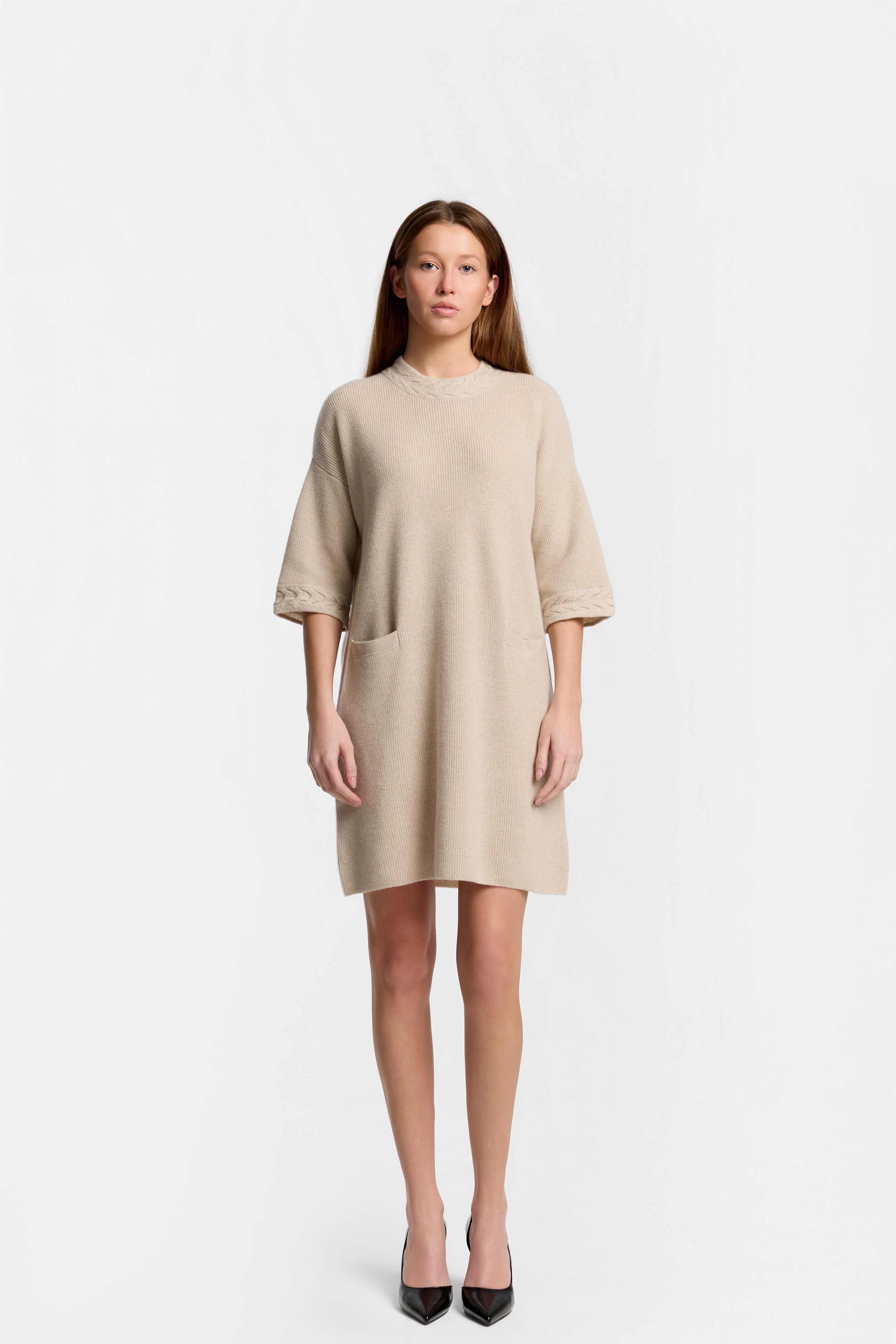A-Line Pocket Dress – NOMADICO CASHMERE