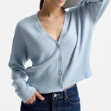 Cable-Knit Detail Cardigan