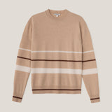 Striped C-neck Sweater