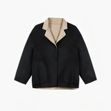 Lapel Collar Short Coat