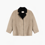 Lapel Collar Short Coat