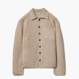 Button Up Waffle Knit Shirt