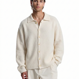 Button Up Waffle Knit Shirt