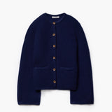 Waffle Knit Cardigan