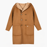 Double Breasted Hooded Coat