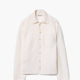 Button Up Waffle Knit Shirt