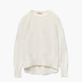 C-Neck Cable Knit Sweater