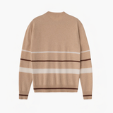 Striped C-neck Sweater