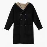 Double Breasted Hooded Coat