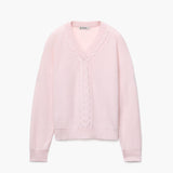 V-Neck Cable Knit Sweater