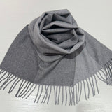 Fringed scarf
