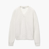 V-Neck Cable Knit Sweater