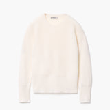 C-Neck Cable Detail Sweater