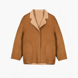 Lapel Collar Short Coat