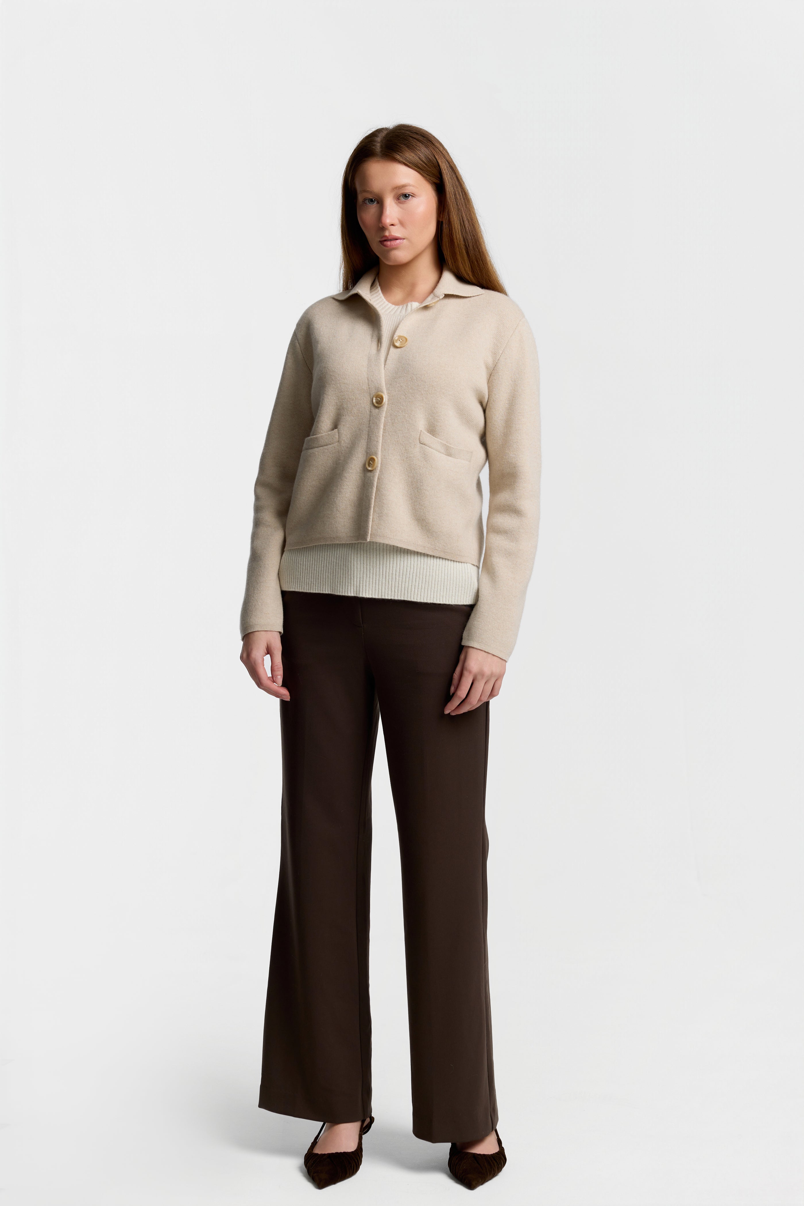 Jacket Type Cardigan – NOMADICO CASHMERE