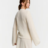 Waffle Knit Cardigan