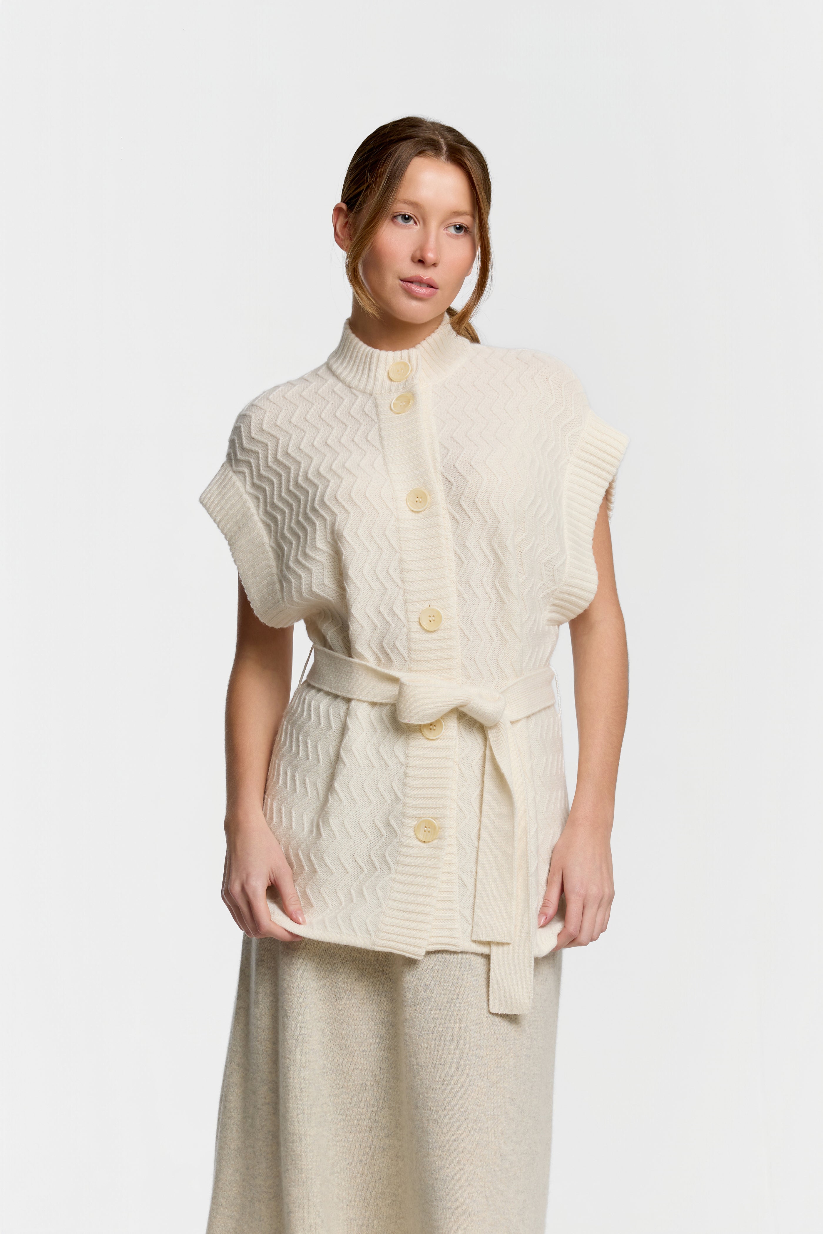 Button Up Vest – NOMADICO CASHMERE