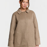 Cashmere Reversible Half Coat