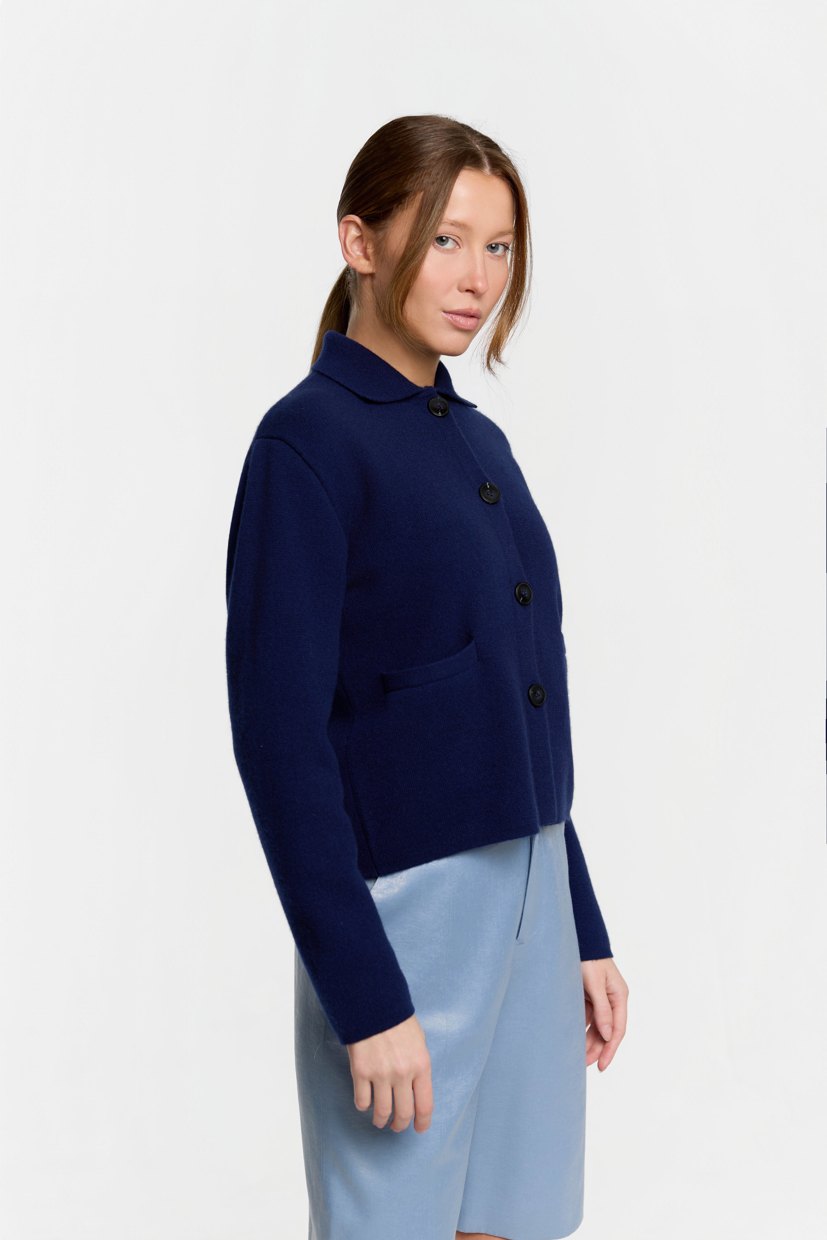 Jacket Type Cardigan – NOMADICO CASHMERE