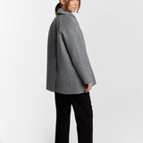 Cashmere Reversible Half Coat