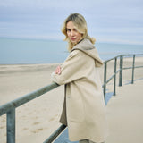 Double Breasted Hooded Coat