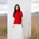 Cable-knit Turtleneck Vest
