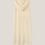 Pointelle Rib-knit Detailed Dress