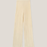 Pointelle Rib-knit Pants