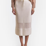 Ajour Knit Skirt
