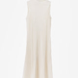 Rib-knit Sleeveless Dress