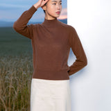 Ajour High-neck Sweater