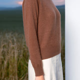 Ajour High-neck Sweater