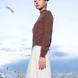 Ajour High-neck Sweater