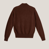 Ajour High-neck Sweater