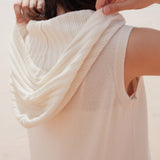 Pointelle Rib-knit Detailed Dress