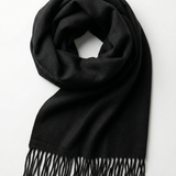 Fringed scarf