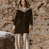Double Breasted Hooded Coat